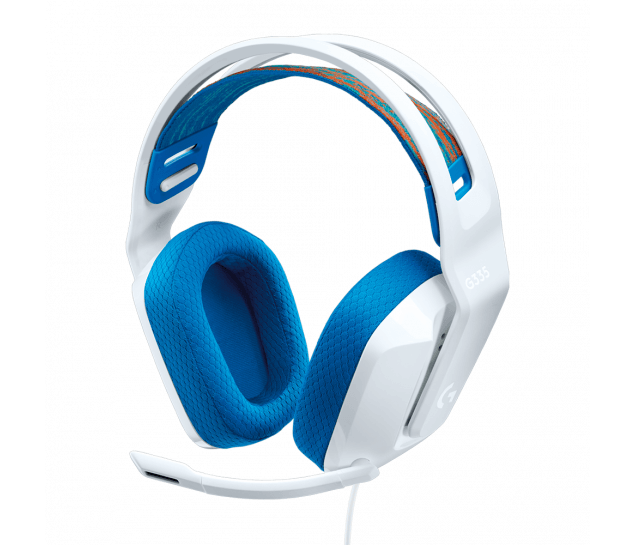 Headset Logitech, G335, P2/P3, 3.5mm, Branco, 981-001017