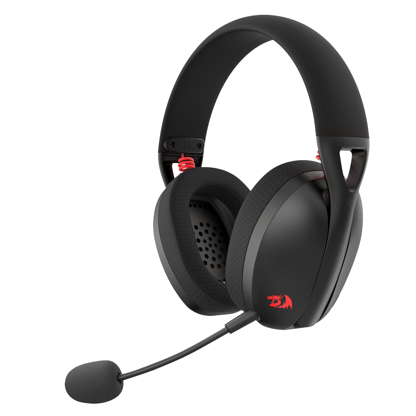 Headset Redragon, Ire PRO, Driver 40mm, Sem Fio, USB & Bluetooth, Preto, H848
