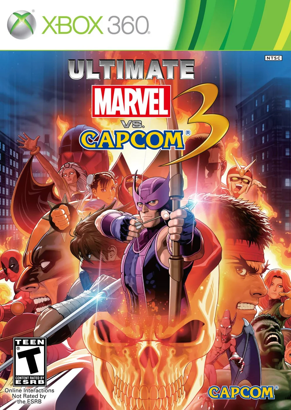 Ultimate Marvel vs. Capcom 3 - Xbox 360 (Seminovo)