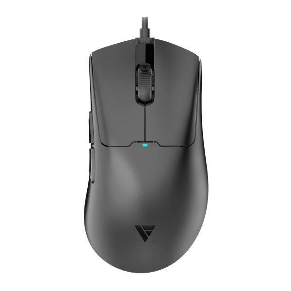 Mouse Gamer Force One Phantom 8K com Fio Preto 26.000 DPI