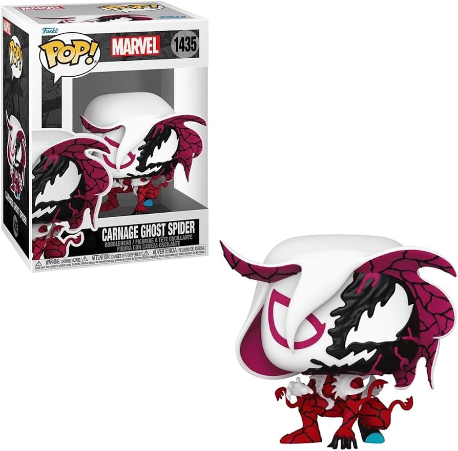 Boneco Funko Pop! Ghost Spider (Carnageized) - Marvel