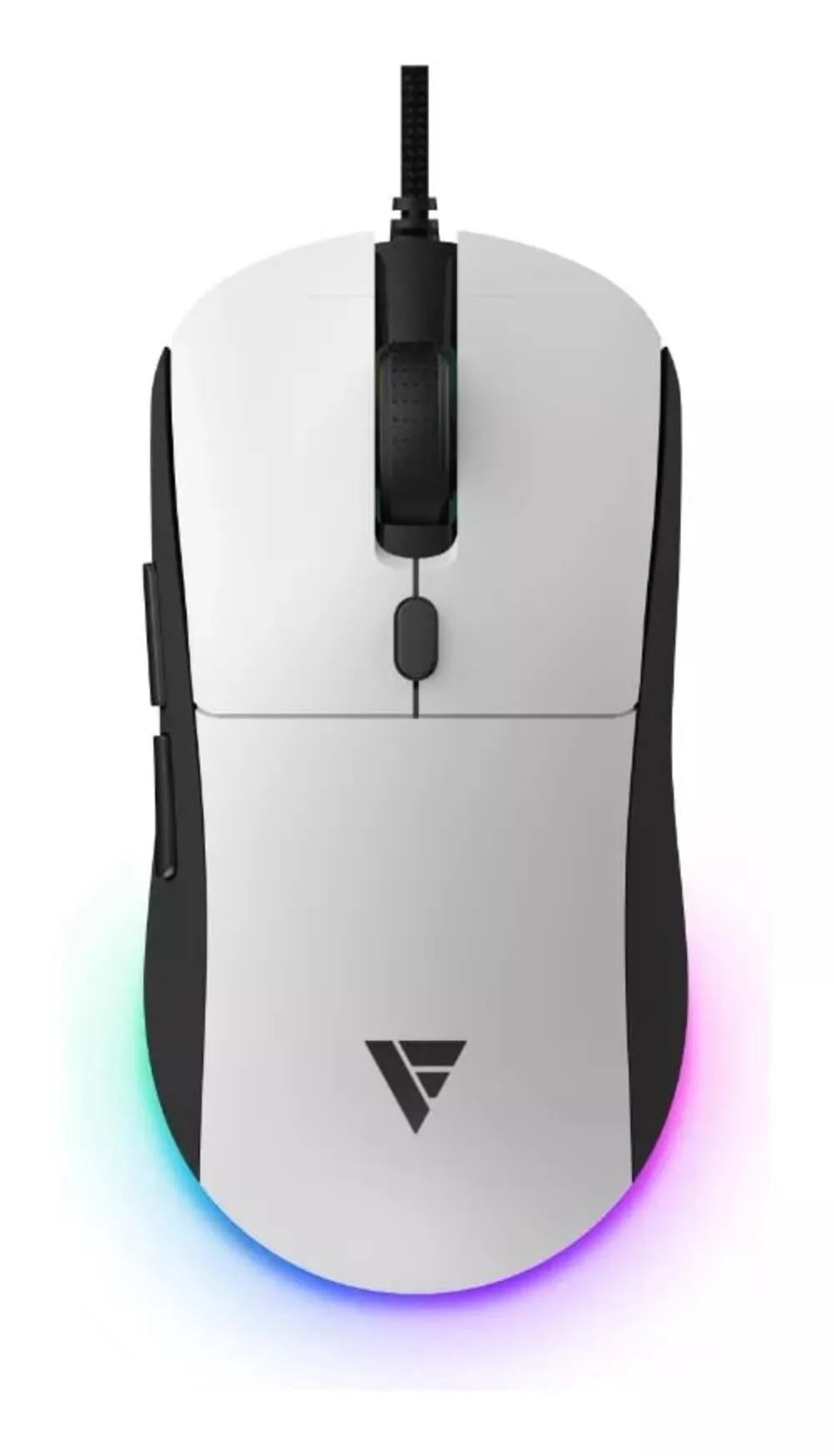 Mouse Force One, Orion, 20.000 DPI, USB, Sensor Sunplus 6662, 6 Botões, Branco, RGB, FR.MO.OR.01