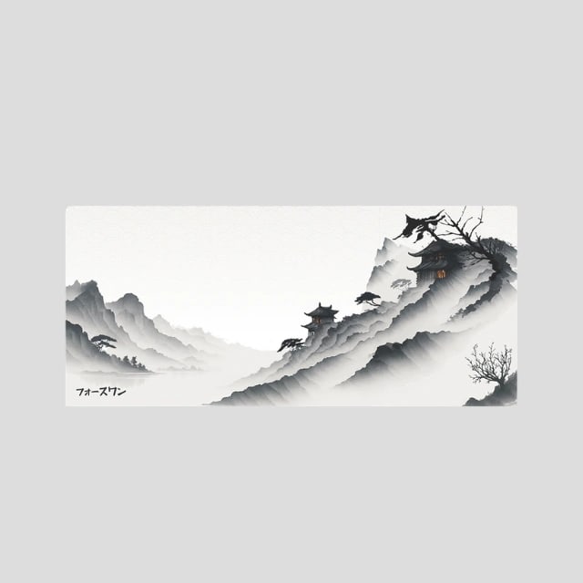 Mousepad Gamer Force One Skyhawk Banshi XXL, 900x400x3mm, Fibertek 2.0