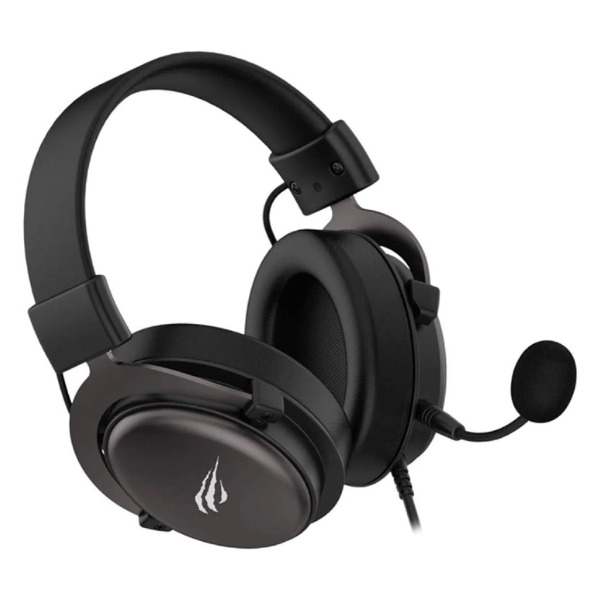 Headset Gamer Havit H2015D Drivers 50mm com Microfone P2/P3 Preto