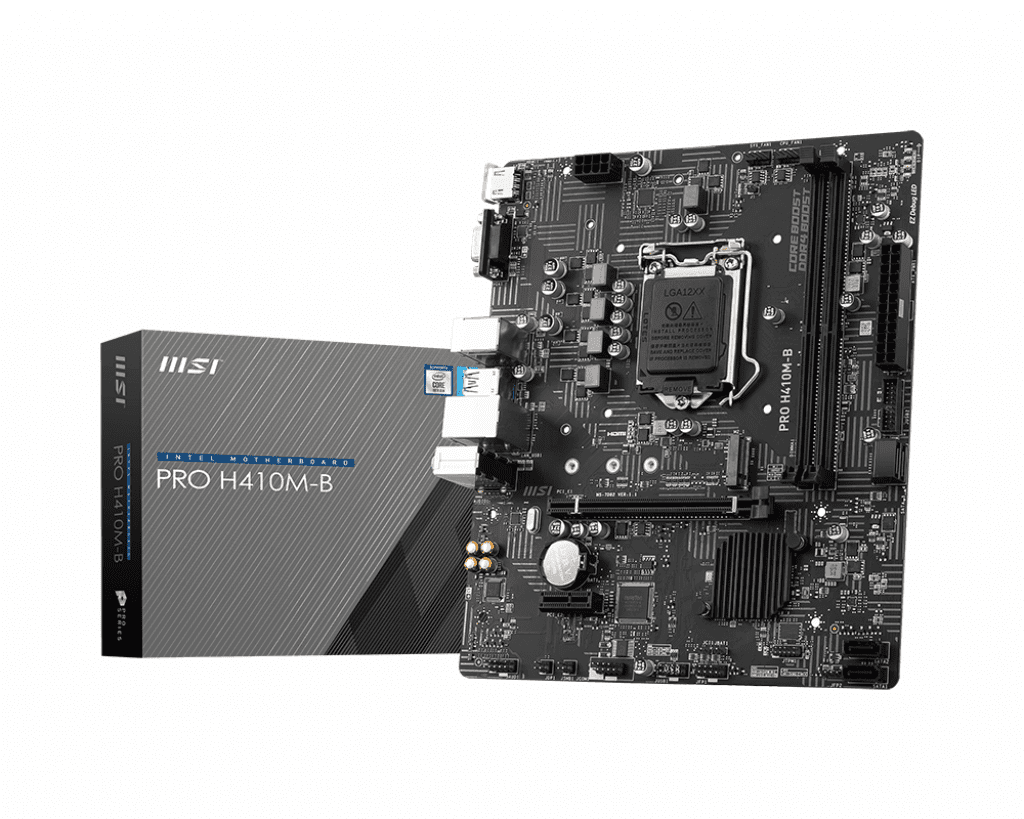 Placa Mãe H410M, MSI, Intel, LGA 1200, DDR4, mATX, H410M-A PRO