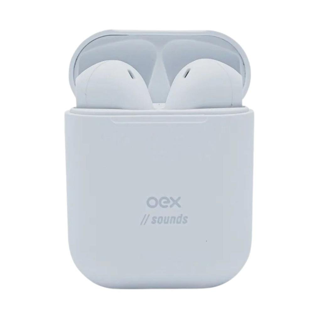 Fone de Ouvido OEX, Candy, Sem fio, Branco, TWS11