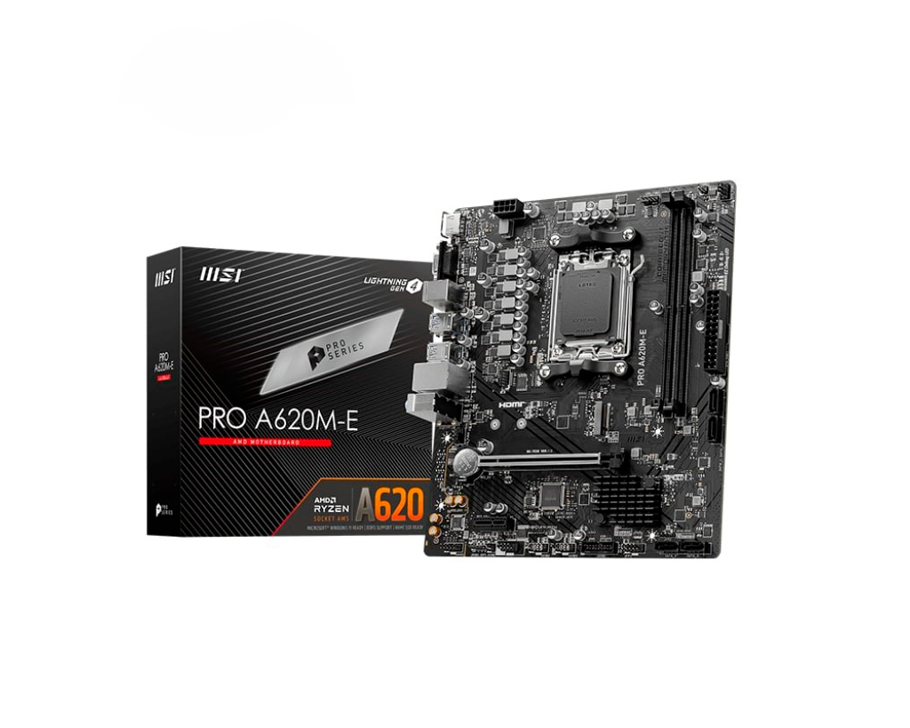 Placa-Mãe MSI PRO A620M AMD AM5 DDR5 Micro-ATX