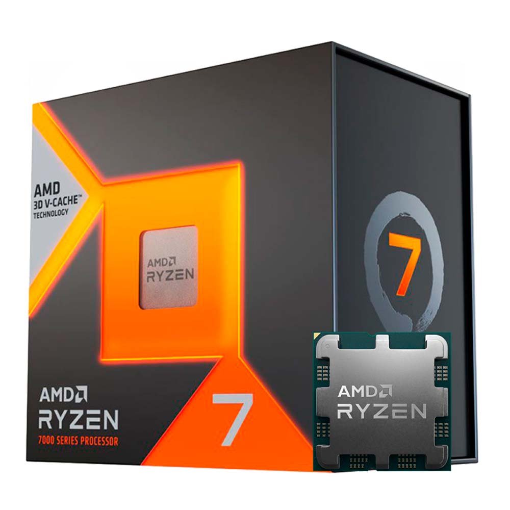 Processador Ryzen 7 7800X3D, AMD, AM5, 5.0 GHz, Cache 104 MB, DDR5, 100-100000910WOF