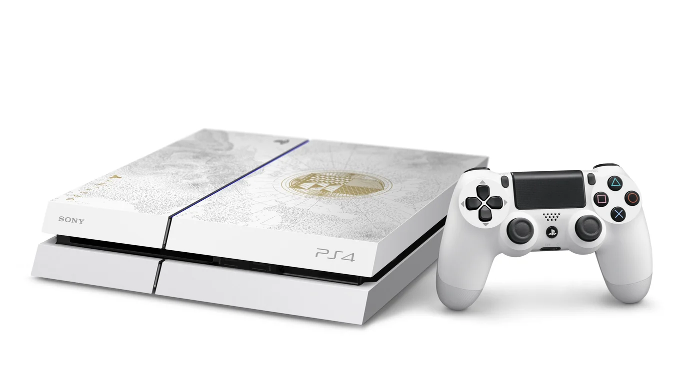 Console Playstation 4 FAT 500GB Destiny The Taken King Edição Limitada Branco - Semi Novo (com Caixa)