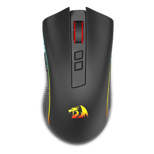 Mouse Gamer Redragon Cobra Pro Sem Fio USB 2.4G Preto - M711-PRO