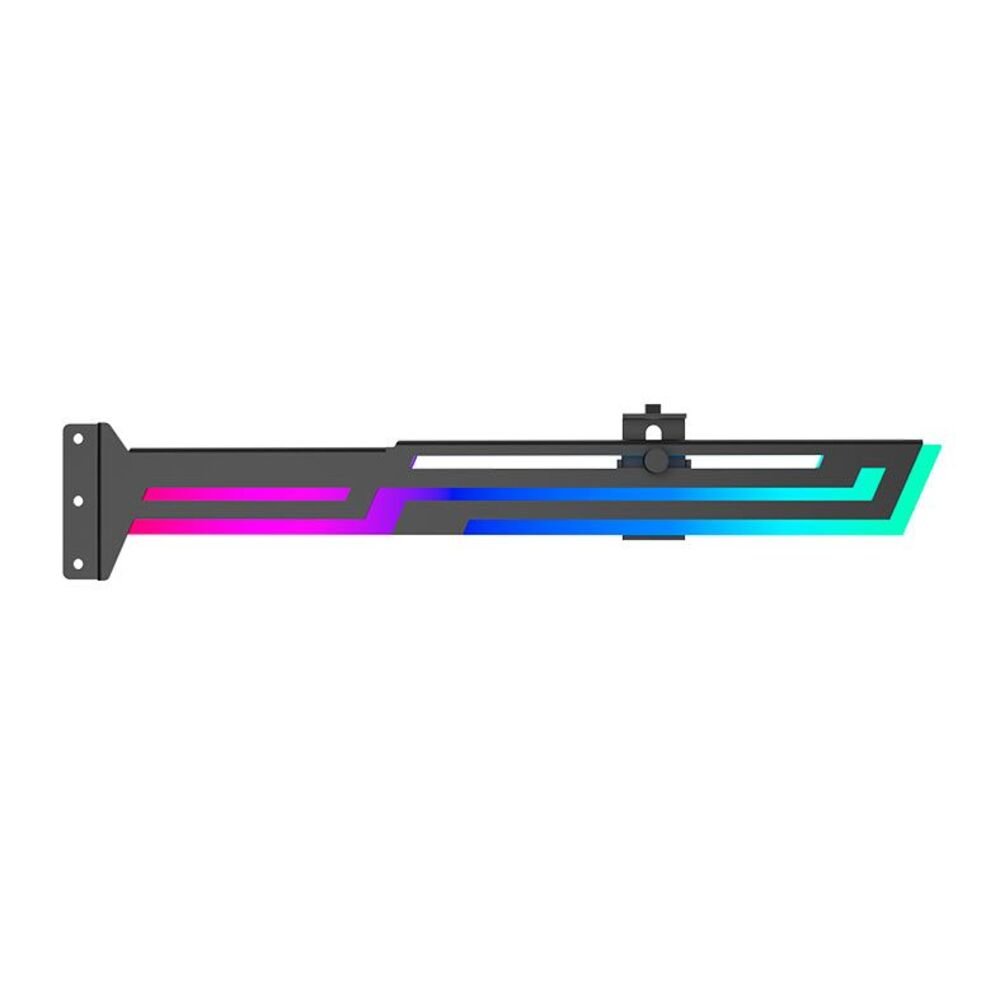 Suporte para Placa de Vídeo Redragon, Horizontal, Preto, RGB, RD-GCP03
