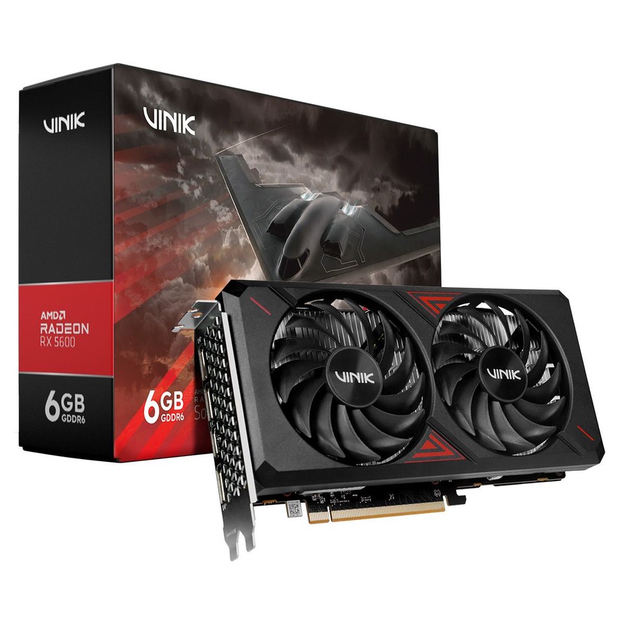 Placa de Vídeo Radeon RX 5600 6GB GDDR6 192 bits Dual Fan