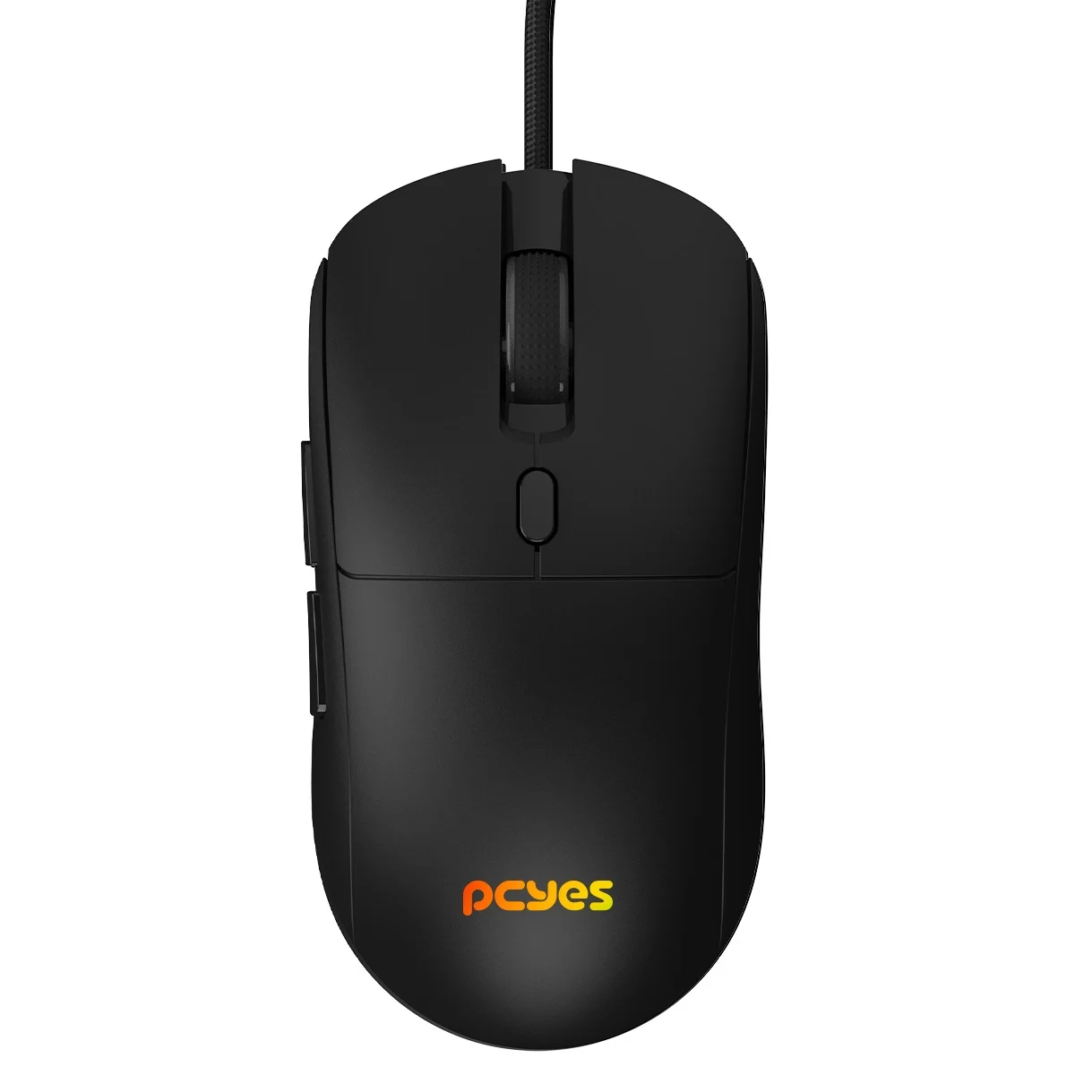 Mouse Gamer PCYes Basaran Black Vulcan RGB 12400 DPI USB Preto - PMGBBV