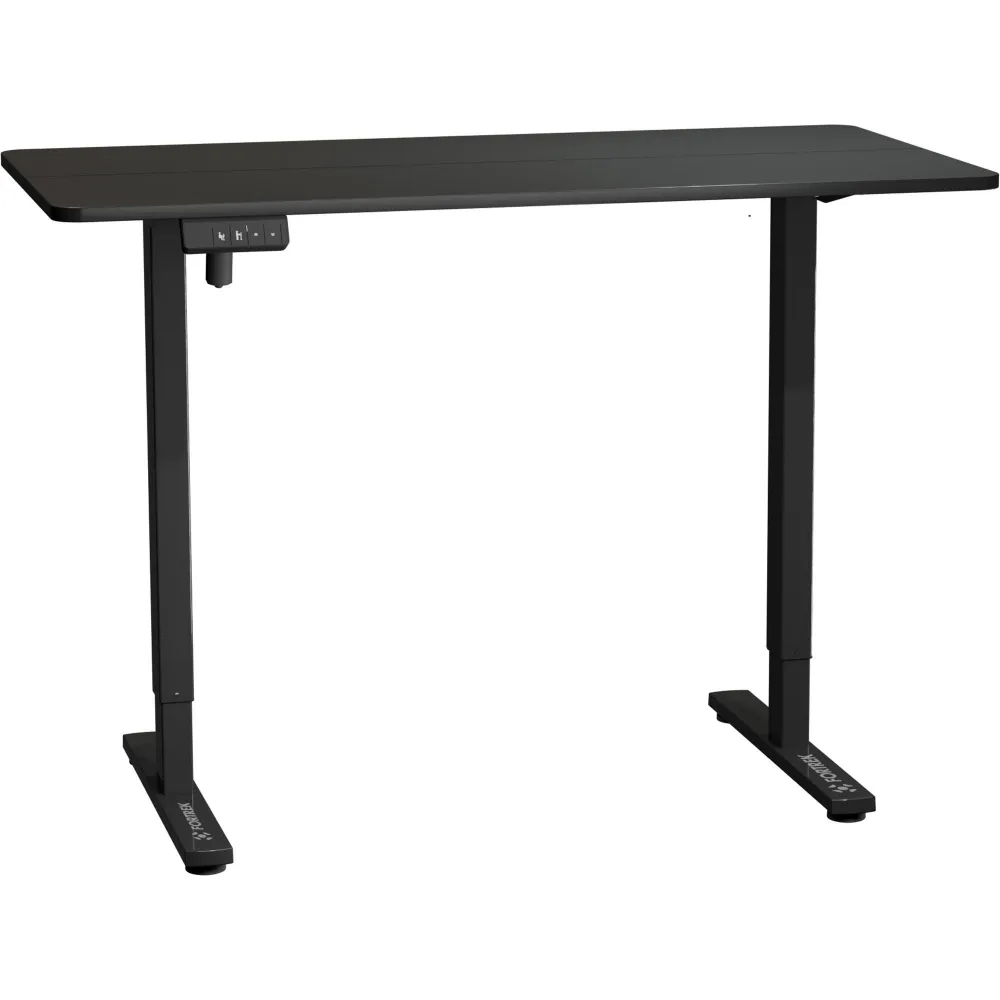 Mesa Elétrica Altura Ajustável Motor único Fortrek Lift Preta 120×60 - 86969