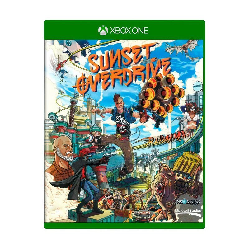 Jogo para Xbox One, Sunset Overdrive - Semi Novo