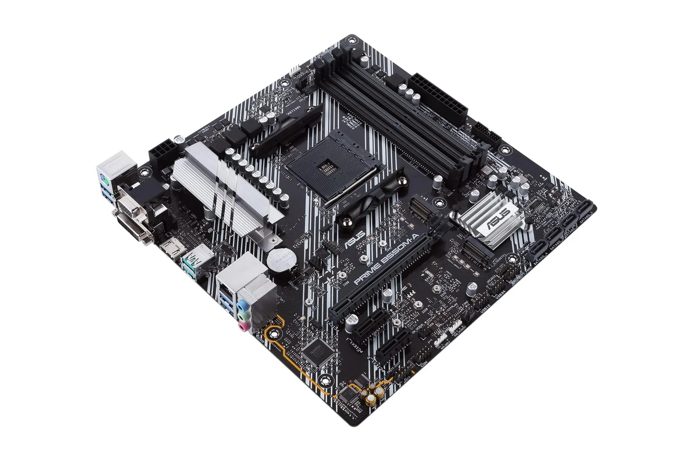 Placa-Mãe ASUS Prime B550M-K ARGB AMD AM4 DDR4 mATX