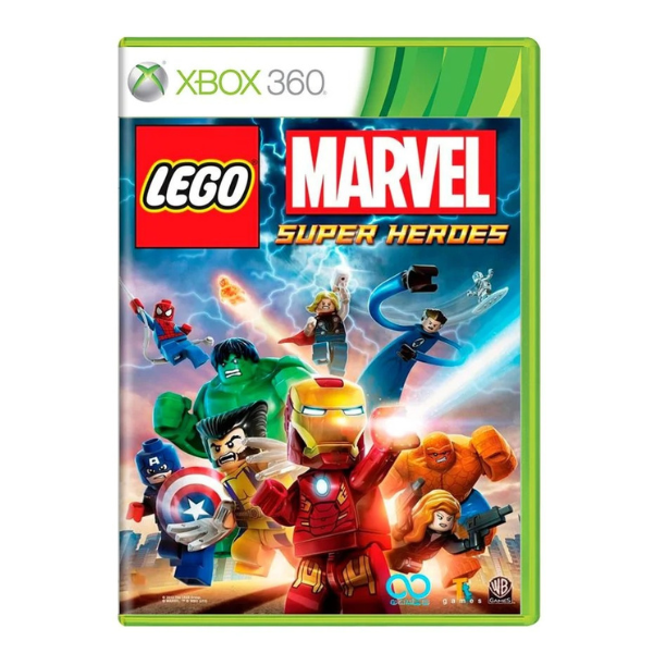 LEGO Marvel Super Heroes - Xbox 360 (Seminovo)
