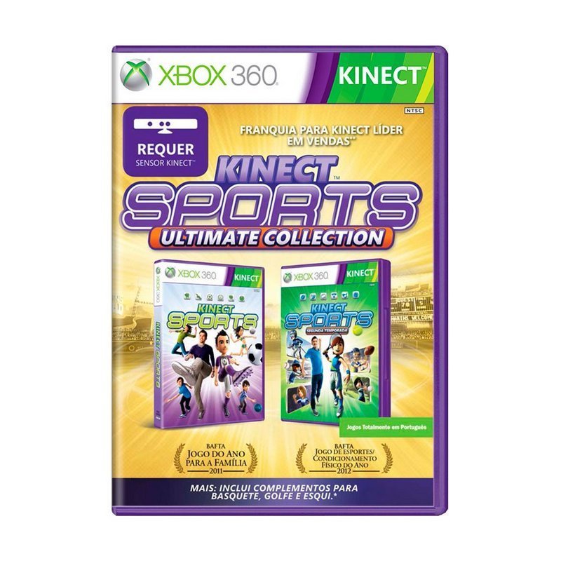 Jogo para Xbox 360, Kinect Sports: Ultimate Collection - Semi Novo