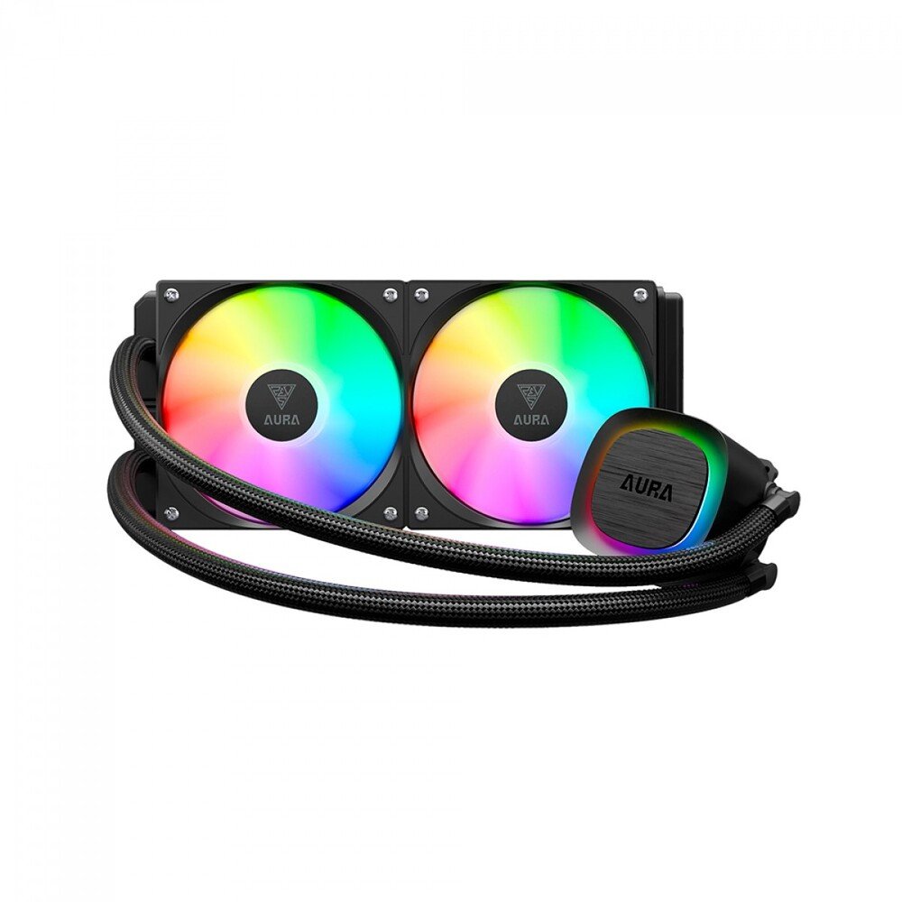 Water Cooler Gamdias Aura GL240 V2 240mm RGB Intel AMD Preto