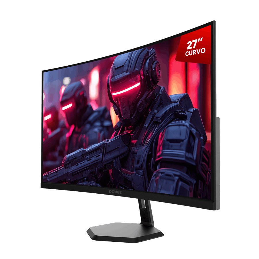 Monitor Gamer PCYes O-Creed O27CQ 27" Curvo QHD VA 180Hz 1ms FreeSync Black