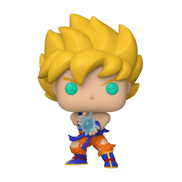 Boneco Funko Pop! Dragon Ball Z: Goku Super Saiyan com Kamehameha #948