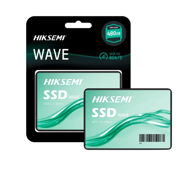 SSD Hiksemi 480GB 2,5" Sata 3.0 - HSSSDWAVES480G