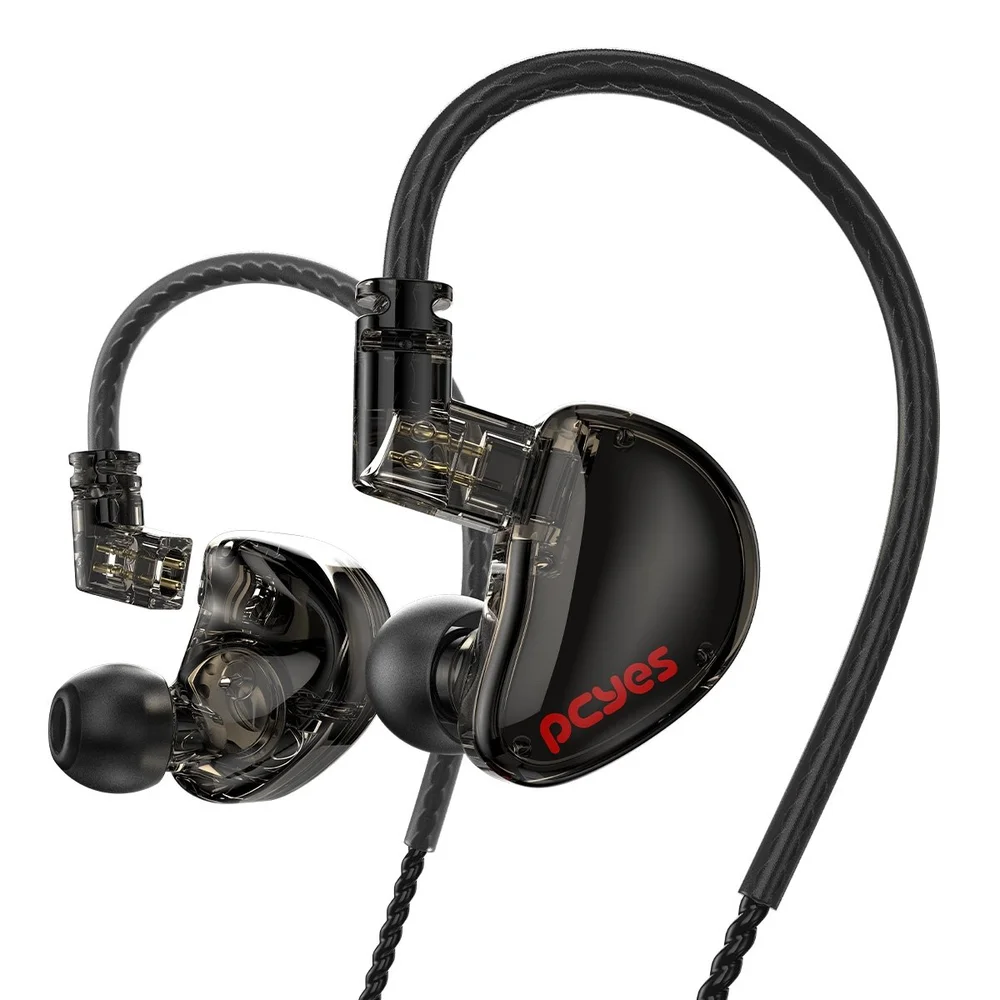Fone de Ouvido Gamer PCYes Opala, Intra Auricular, Driver 1DD 10mm, P3, Com Microfone, Black, FPO1DD