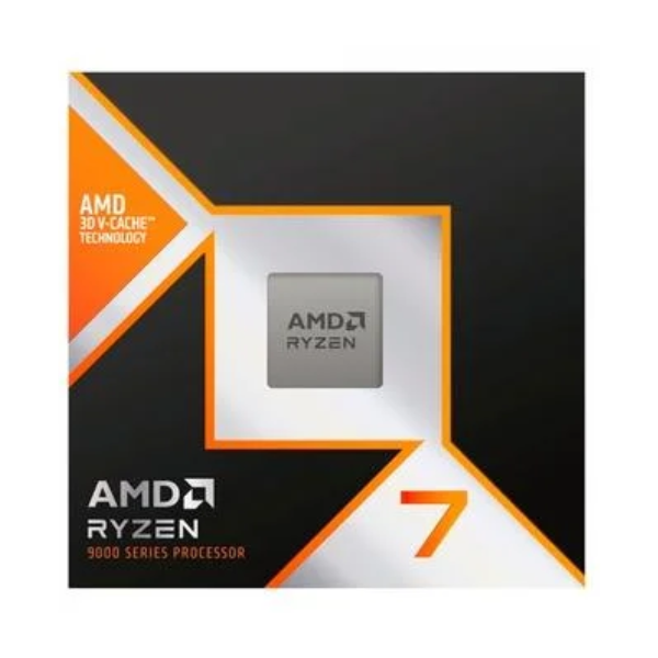 Processador AMD Ryzen 7 9800X3D 4.7GHz Max Turbo 5.2GHz 96Mb AM5 - 100100001084WOF
