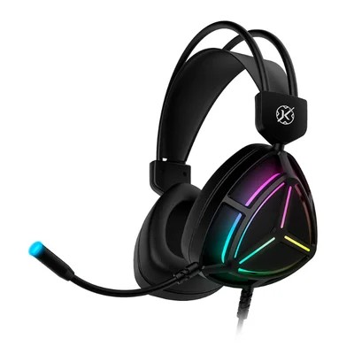 Headset Gamer Kalkan Sven, RGB, Drivers 50mm, P2 + USB (LED), Cabo 2m, Preto - KLK00053