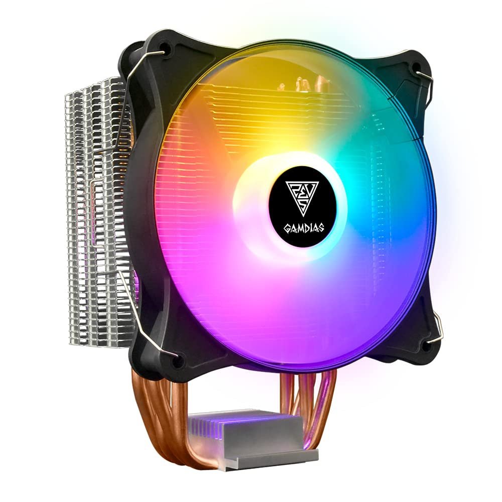 Cooler para Processador Gamdias Boreas E1-410 Lite RGB Intel/AMD Preto
