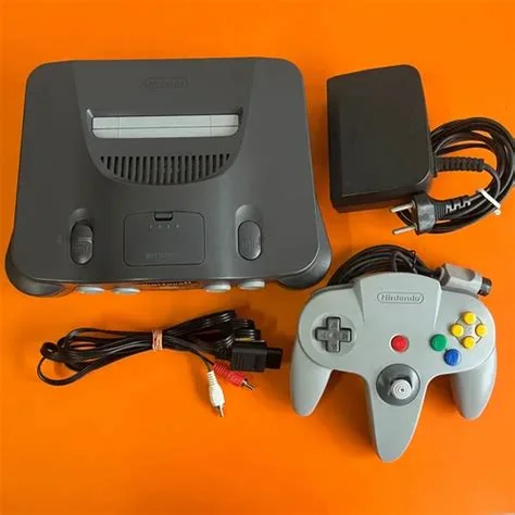 Console Nintendo 64 Cinza + 1 Controle Original - Seminovo Revisado
