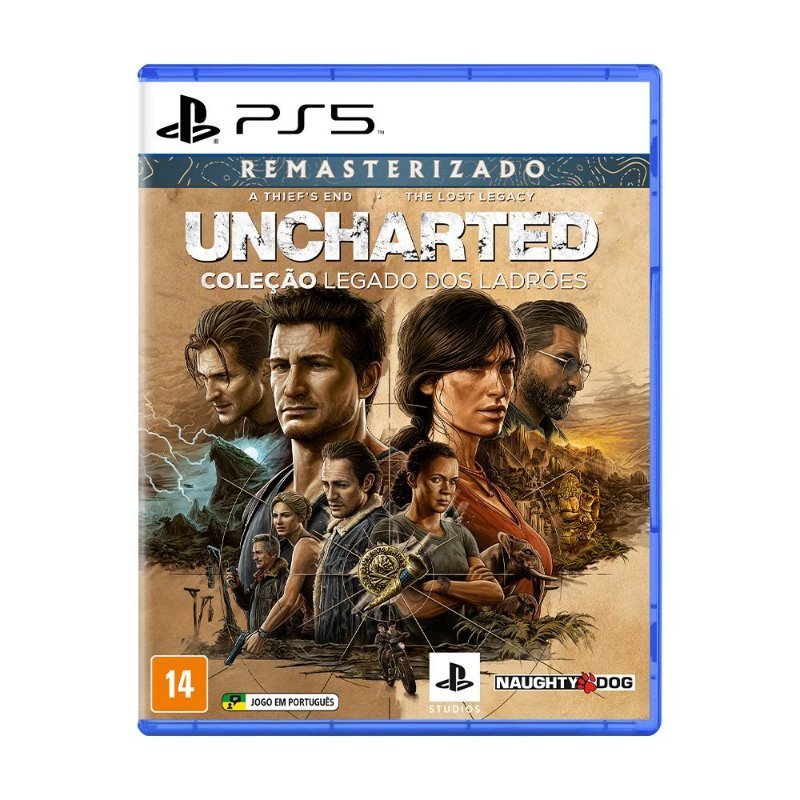 Jogo para PS5, Uncharted: Legado dos Ladrões - Semi Novo