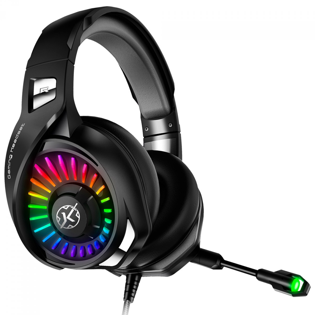 Headset Kalkan Modi, RGB, Driver de 50mm, 7.1 Virtual Surround, Preto - KLK00024