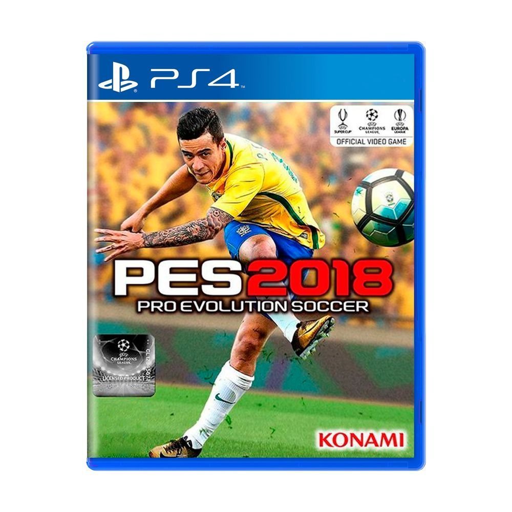 Jogo para PS4, PES 2018 - Semi-Novo §