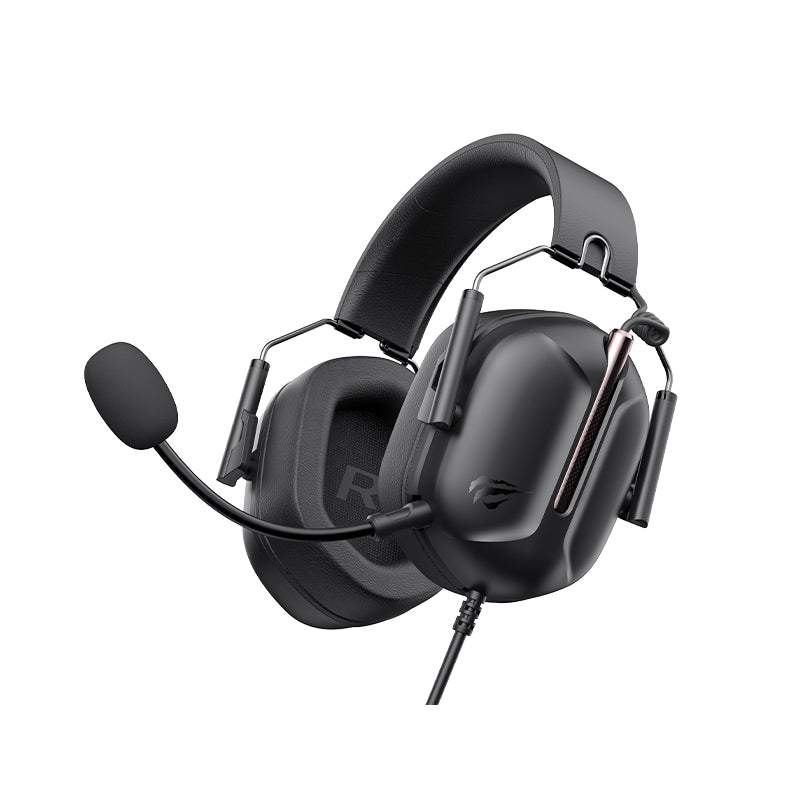 Headset Gamer Havit H2033D Drivers 50mm com Microfone P2/P3 Preto