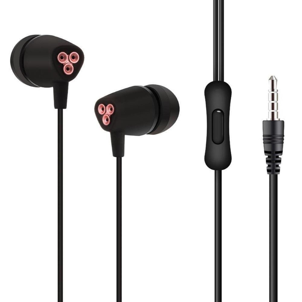 Fone de Ouvido OEX, P2 com Microfone, Preto e Rosa, FN200