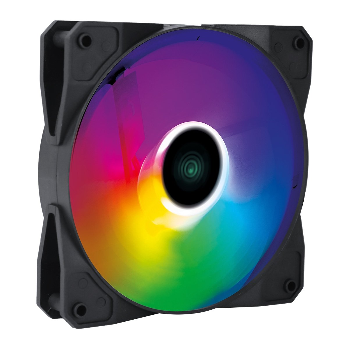 Fan Cooler Vinik V.Ring 5.0 120mm LED Rainbow Preto - VRINGFBFX5