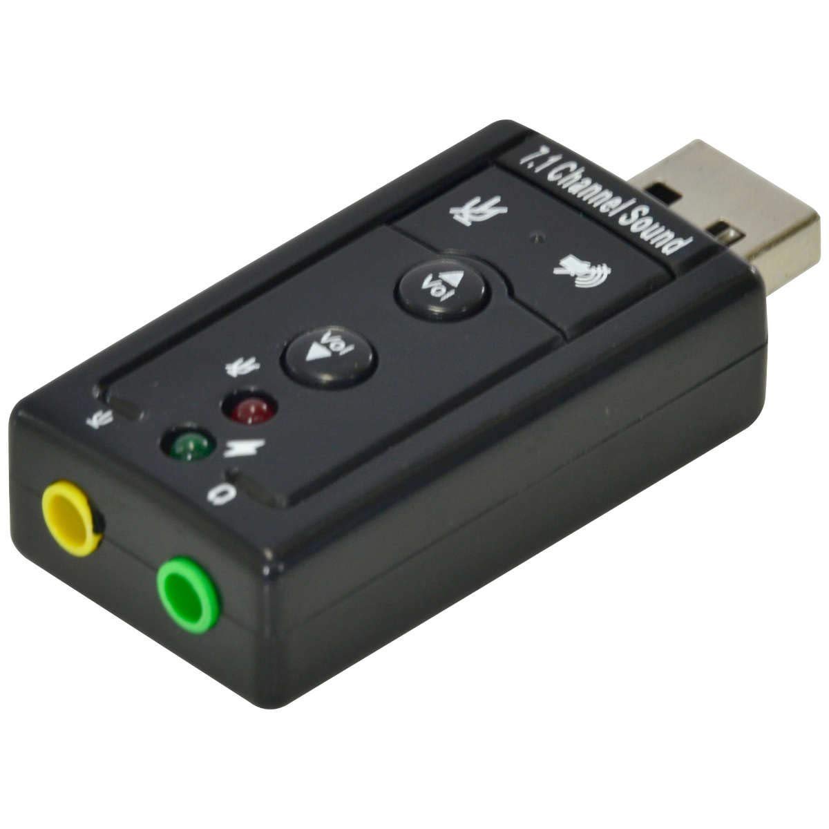 Adaptador de Som Vinik, P2 para USB, 7.1, AUSB71
