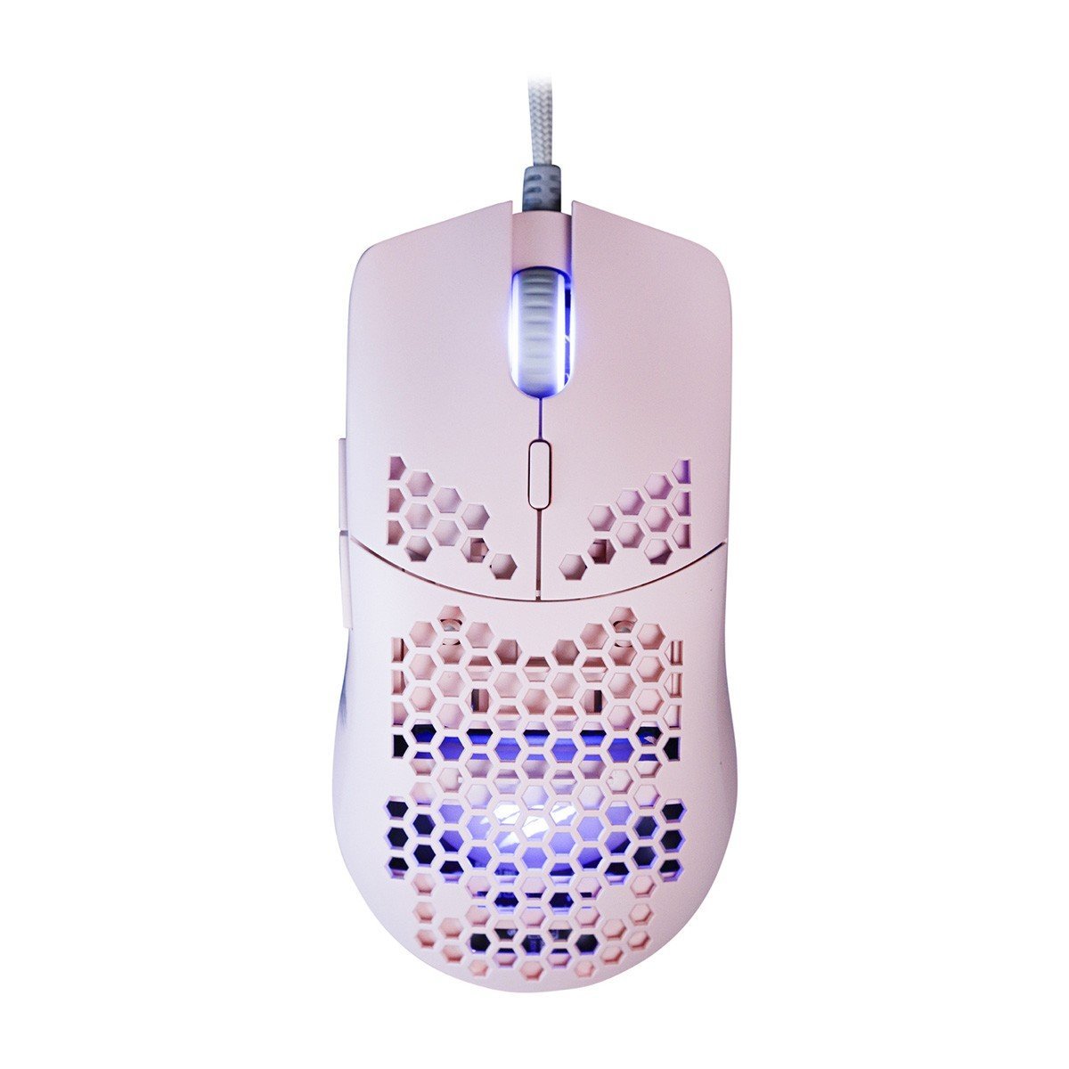 Mouse Gamer OEX Dyon X 6200DPI Ultra Leve Pink RGB - MS-322S