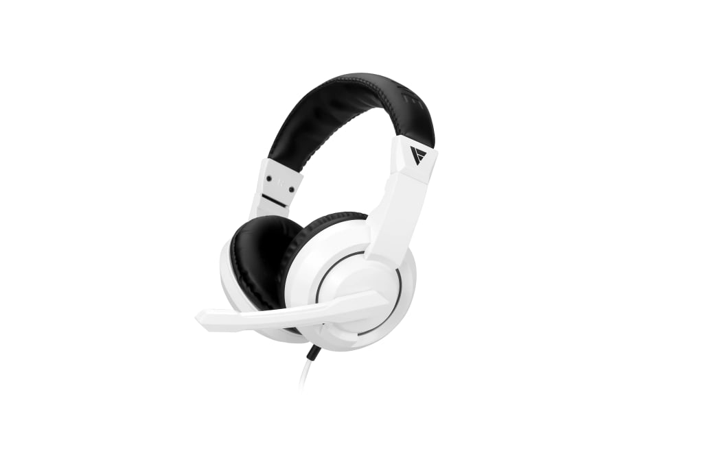 Headset Gamer Force One Crosslink, P2 3.5mm, Driver 40mm, Multiplataforma, Branco